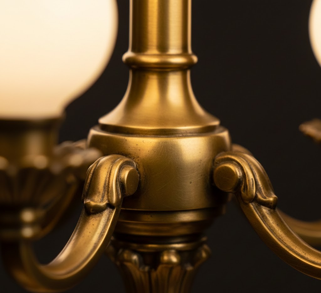 Dettaglio ottone lucido